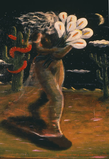 La Llorana con Flores